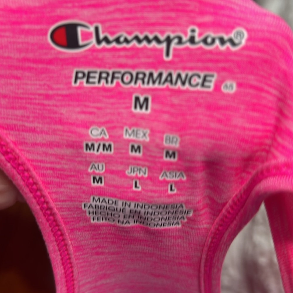 Champion Pink Relaxed Tank Top - Picture 3 of 3